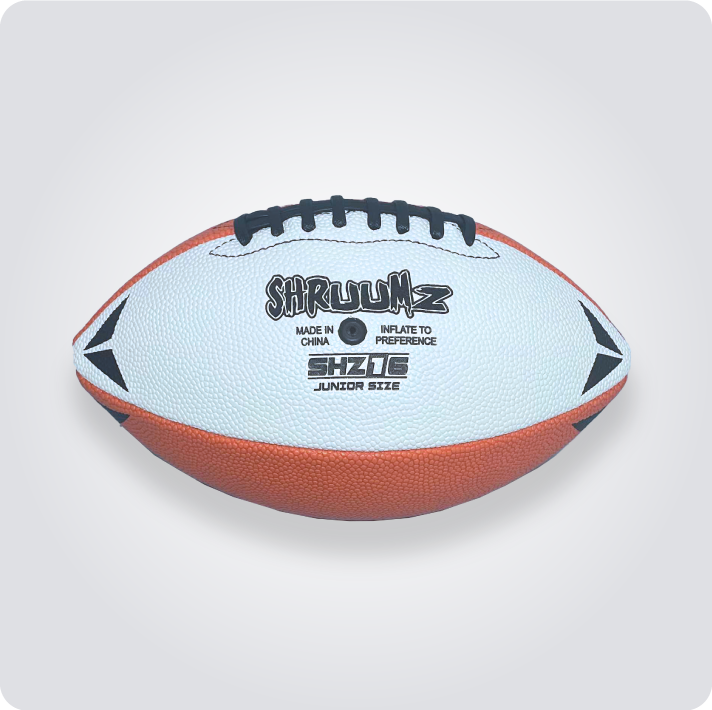 Shruumz Football - White/Orange – SHRUUMZ