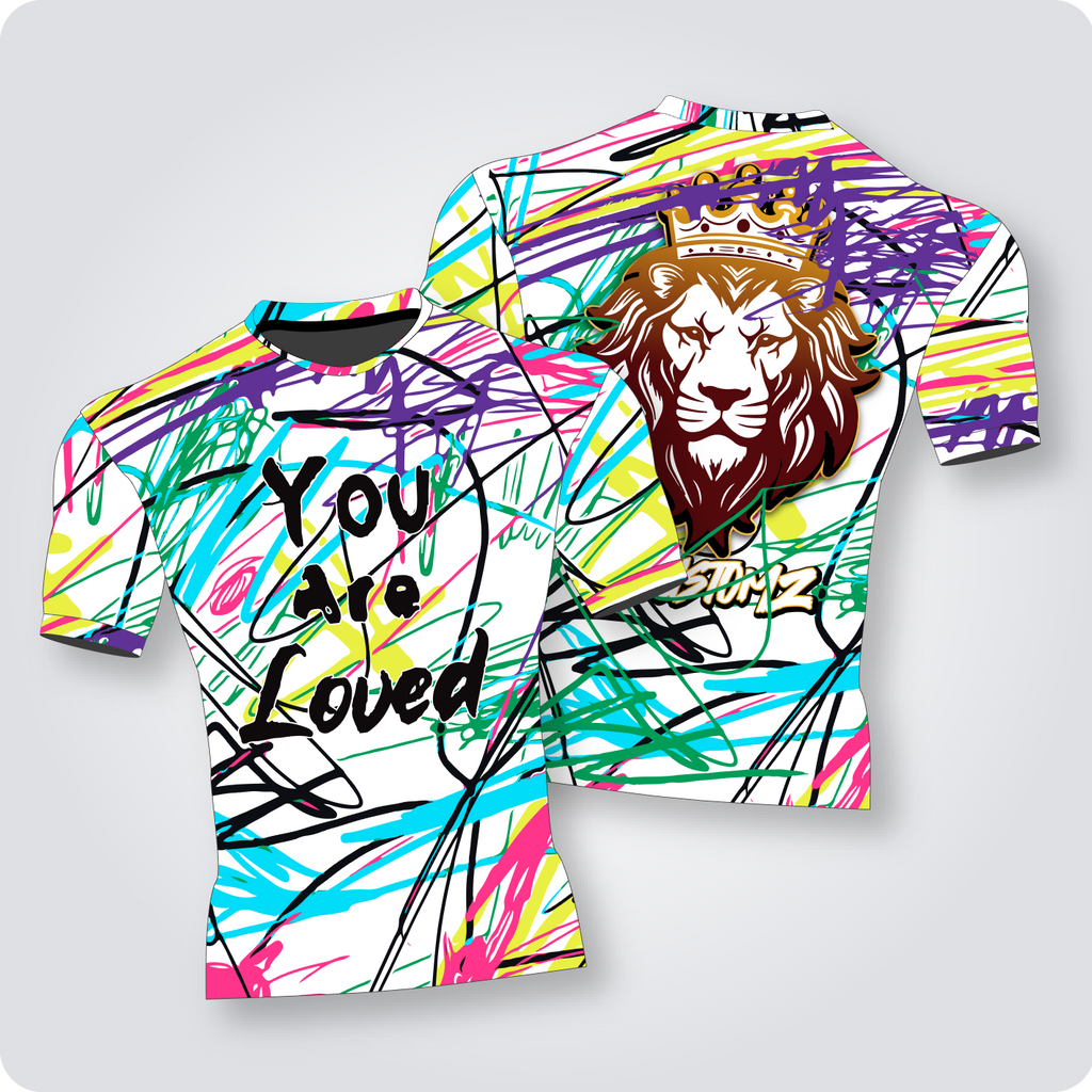 TZ Customz - You Are Loved - Lite Fit Shortsleeve