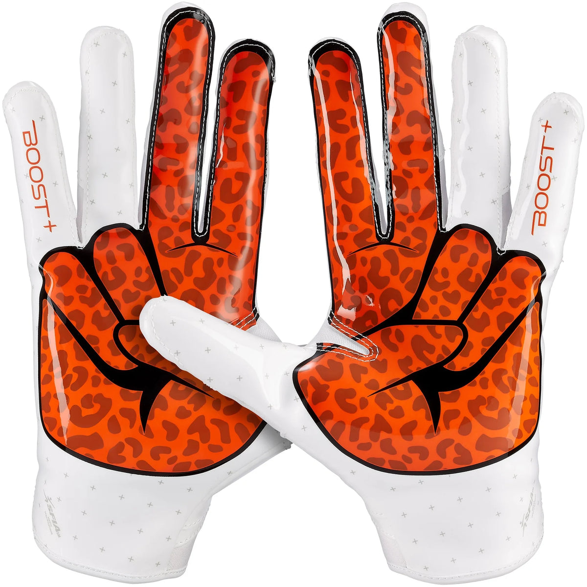 Grip Boost Peace Stealth 6.0 Boost Plus Football Gloves - White