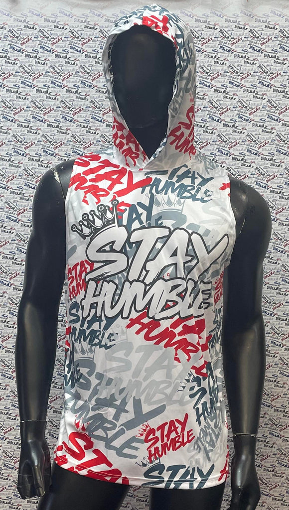 CY - STAY HUMBLE Graffiti Text Lite Fit Hoodie - Original