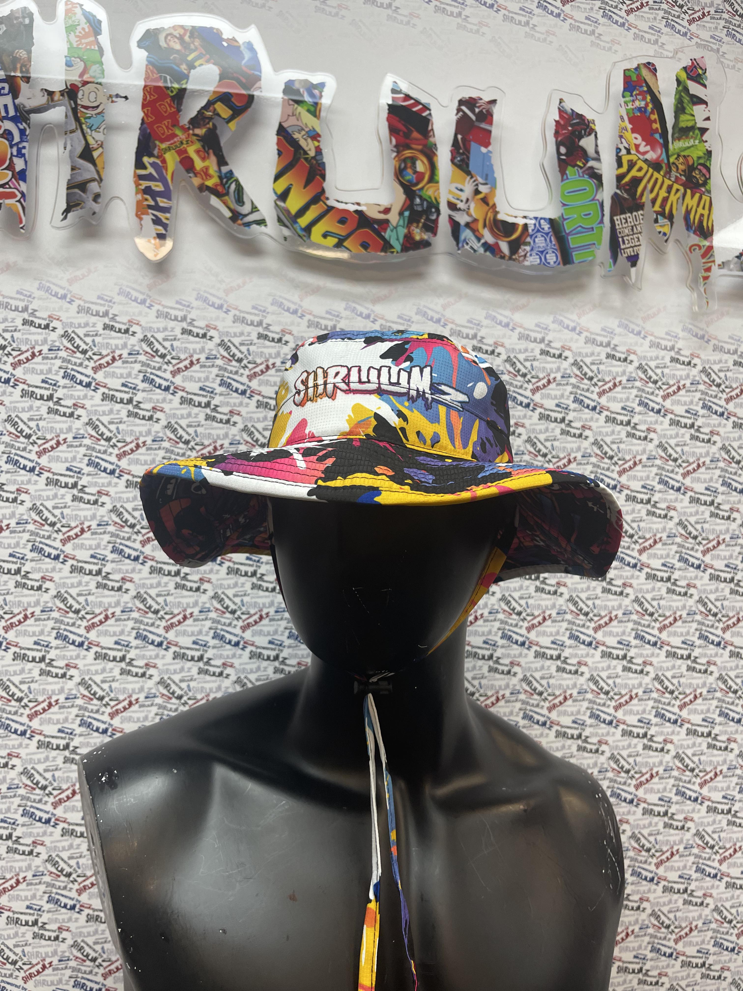 SHRUUMZ Bucket Hats - Splatter Paint