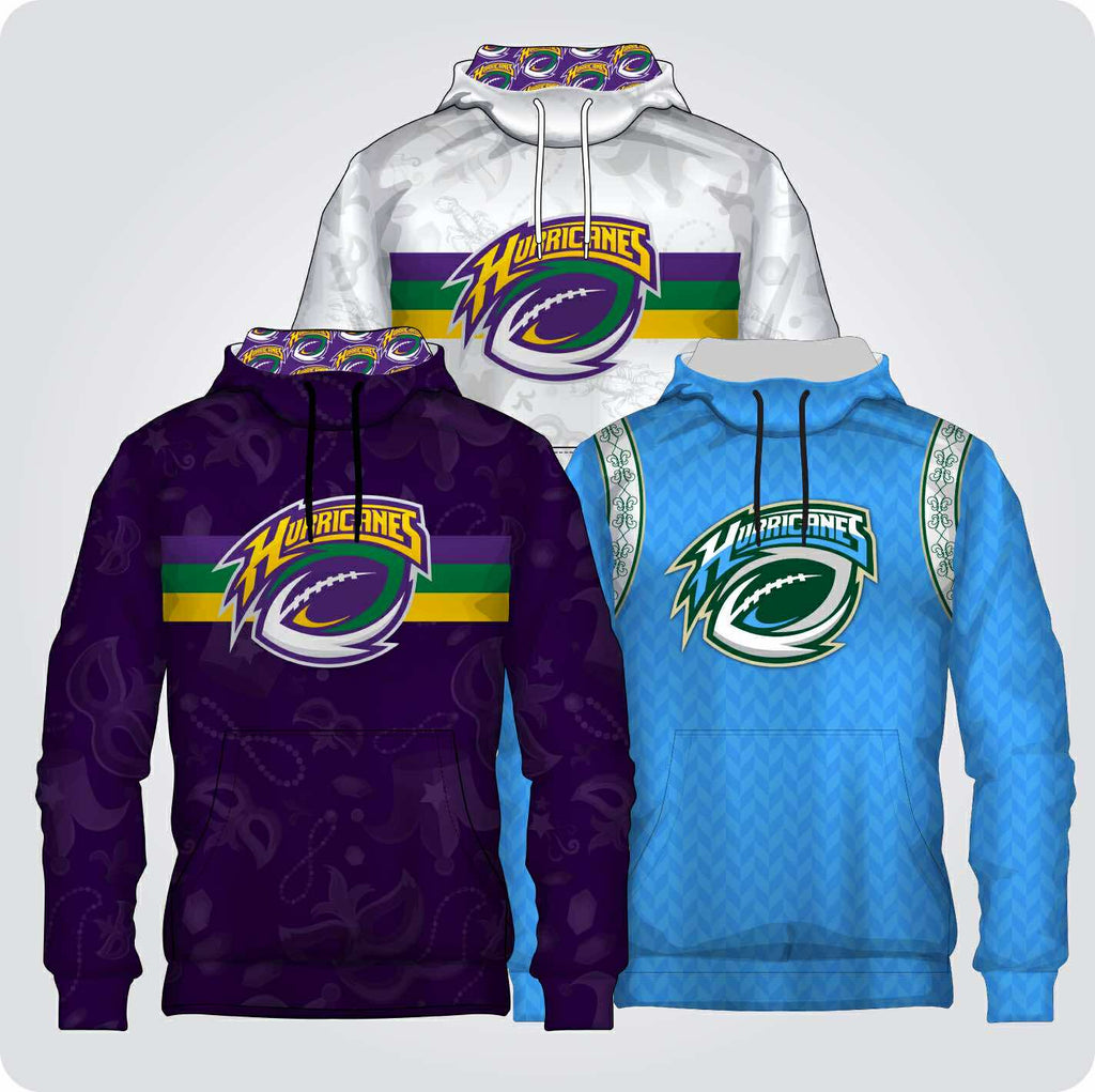 Hurricanes - Longsleeve Fleece Hoodie