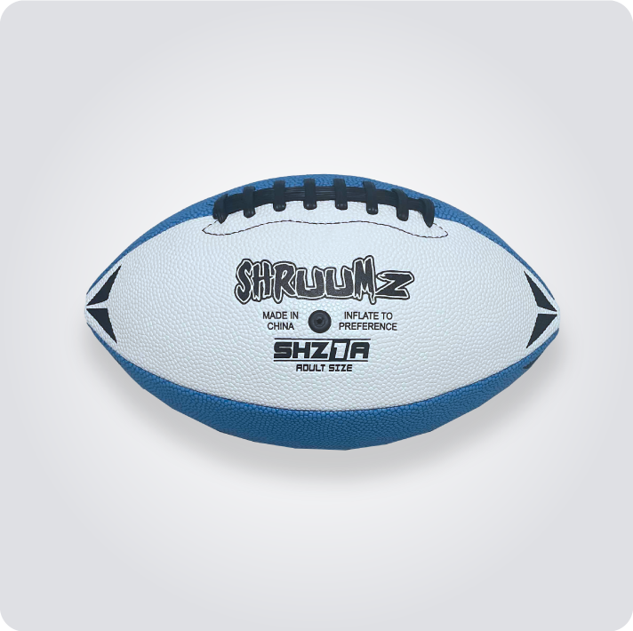 Shruumz Football - White/Light Blue – SHRUUMZ Shruumz Football - White/Light Blue – SHRUUMZ