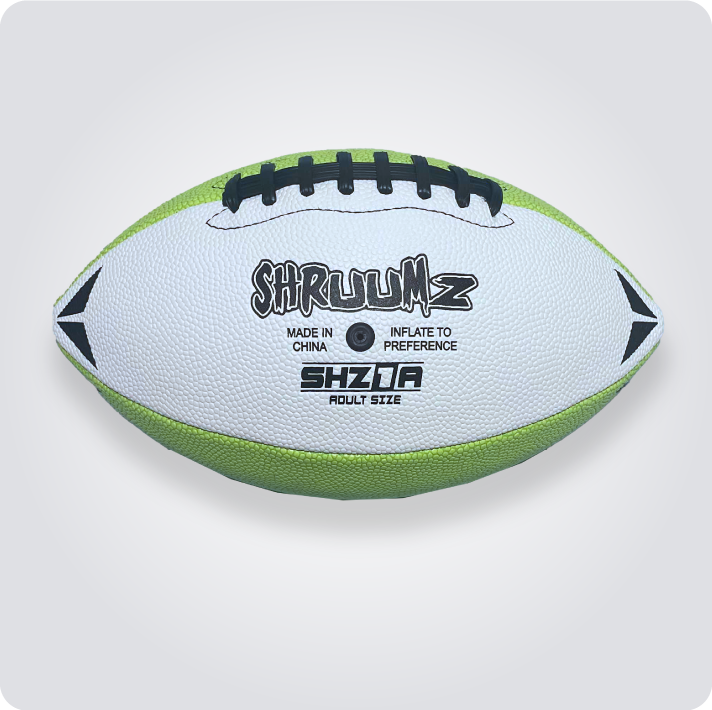 Shruumz Football - White/Lime – SHRUUMZ