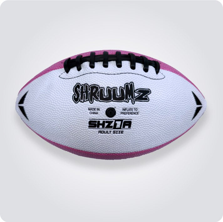 Shruumz Football - White/Pink