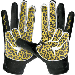 Grip Boost Peace Stealth 6.0 Boost Plus Football Gloves - Black