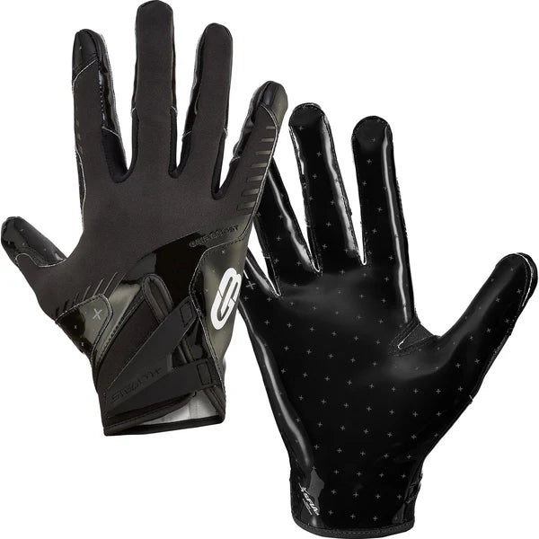 Grip Boost Stealth 6.0 Boost Plus Football Gloves - Solid Black