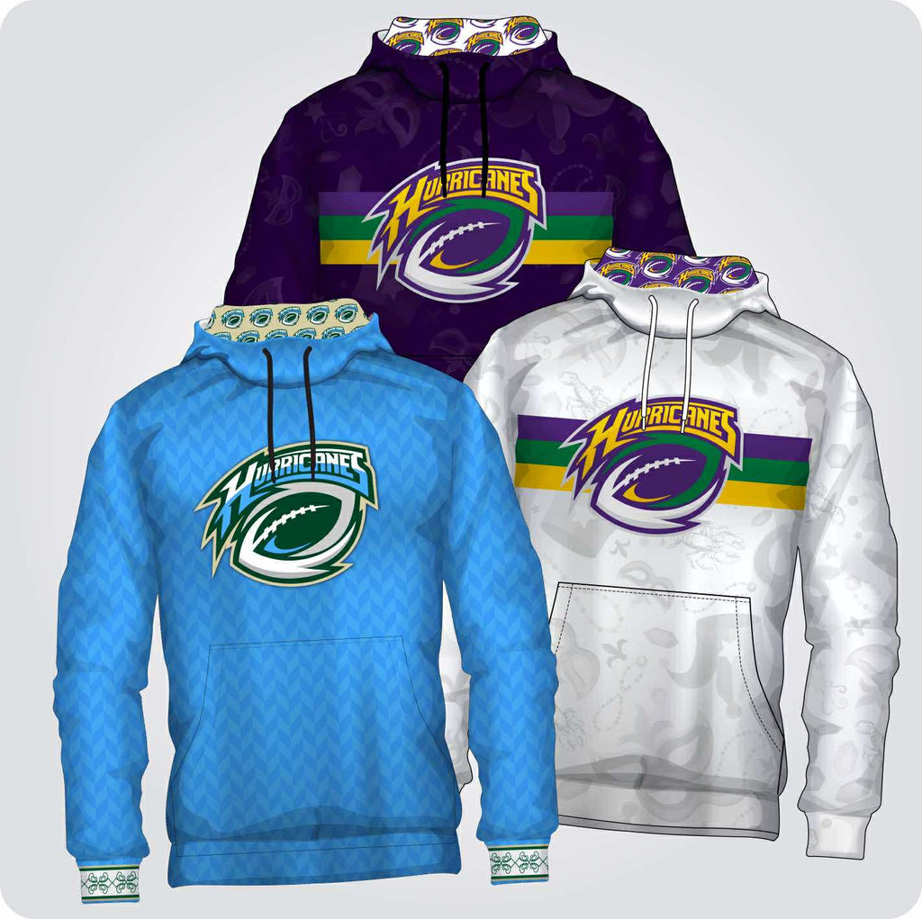 Hurricanes - Longsleeve Fleece Hoodie