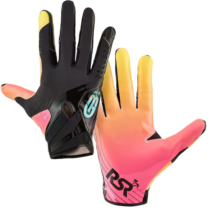 Grip Boost Stealth 6.0 Boost Plus Football Gloves - Rosenhaus - Adult Sizes