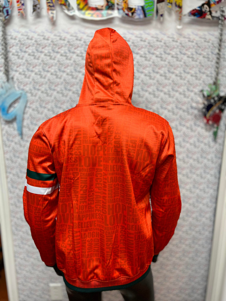 Mindset over Everything Fleece Hoodie - Orange – SHRUUMZ