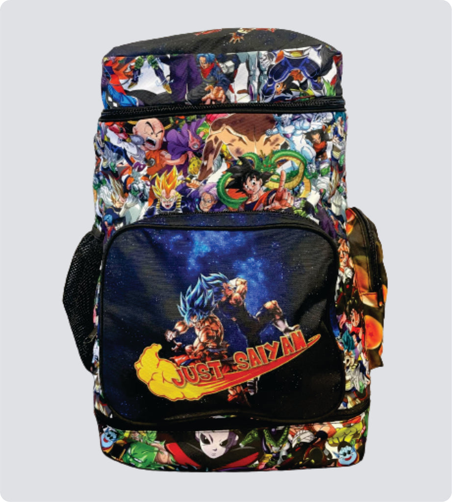 DBZ “Just Saiyan” -Large Stock Backpack