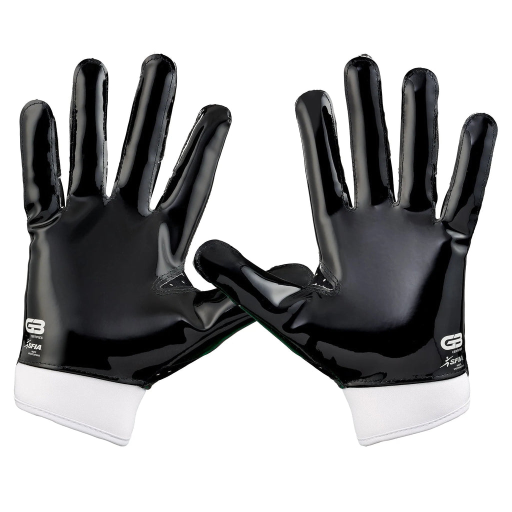 5.0 Grip Boost Purple Peace Print Football Gloves - Adult Sizes