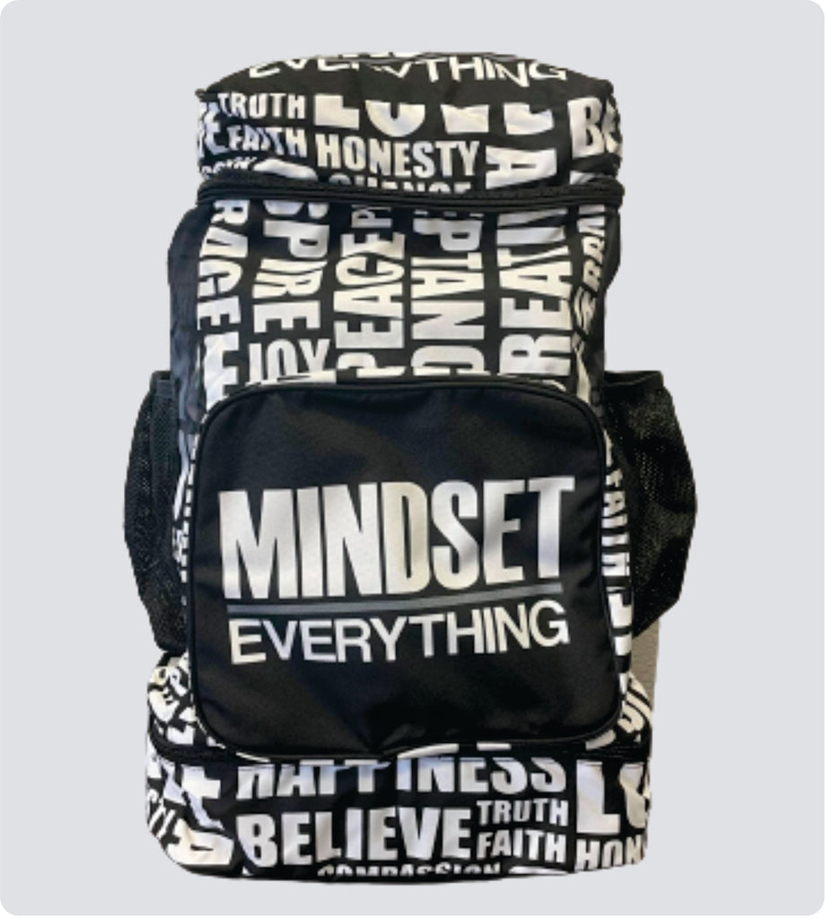 MINDSET - Customized Backpack with Your Name and Number